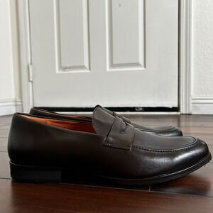 NWOB Wolf & Shepherd Ringer Penny Loafer Men's 12.5 Brown Minimalist Old Money